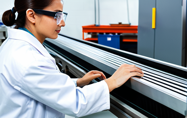공정관리기술자 필수 서류 준비 체크리스트 - Quality Control Inspection**

"A fully clothed quality control specialist in a clean, modern factory...